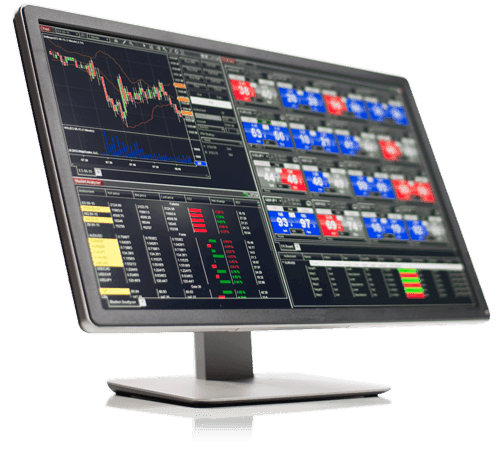 NinjaTrader desktop trading platform shown on a monitor